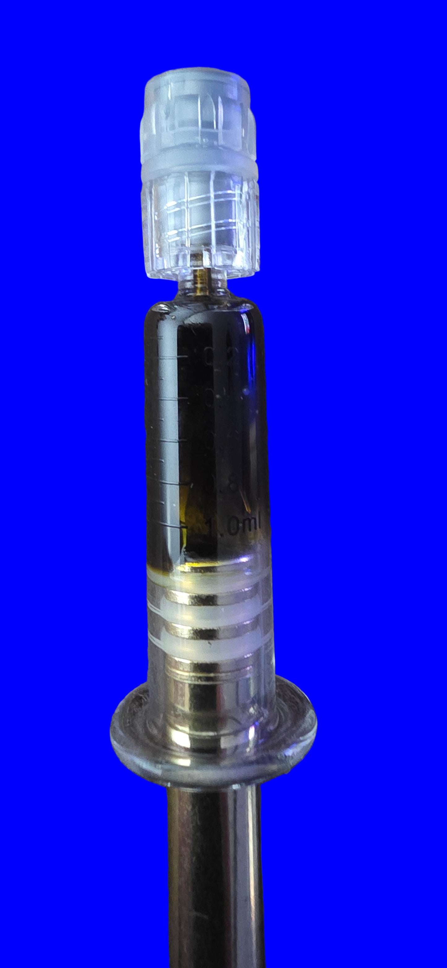 Full spectrum RSO 1g glass syringe.