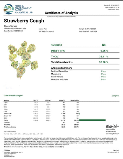 🍓 Strawberry Cough